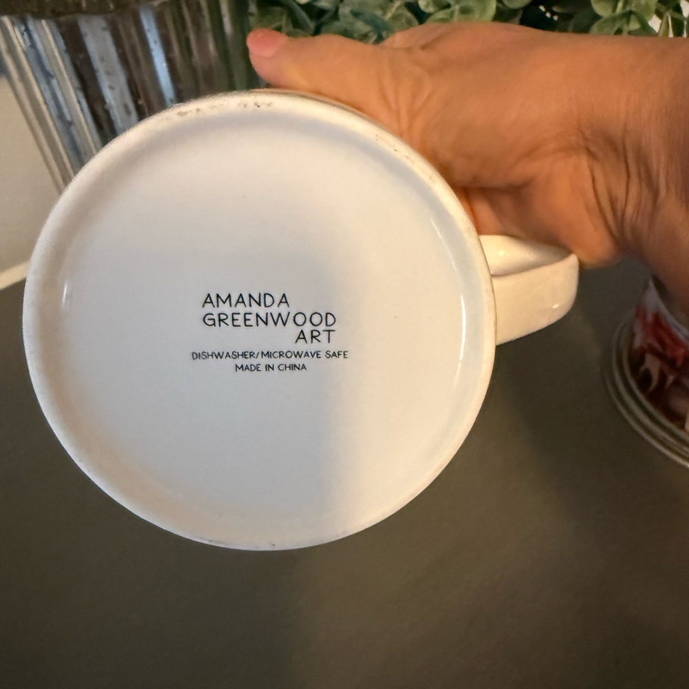 NWT Amanda Greenwood art mug - Picture 4 of 4